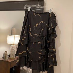 Ralph Lauren size 6 silk skirt